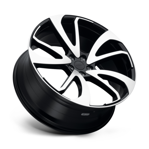 RedBourne Vincent Wheel, 24x10.0 +35 Offset 5x120, Gloss Black W/ Mirror Cut Face Directional - 2410VCT355120F72L