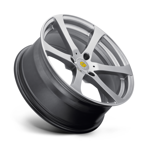 Set of 4: Genius Newton Wheel, 15x5.5 +25 Offset 3x112, Hyper Silver - 1555GEN253112S57