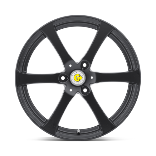 Genius Newton Wheel, 15x5.5 +25 Offset 3x112, Matte Black - 1555GEN253112B57