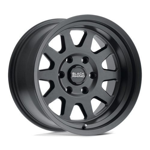 Black Rhino Stadium Wheel, 16x8.0 -10 Offset 5x135, Matte Black -  1680SDM-05135M87A