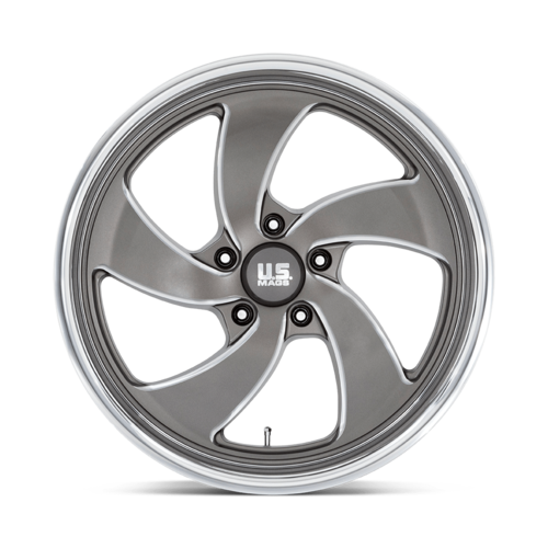 US Mag U133 Desperado Wheel, 20x8.0 +1 Offset 5x127, Anthracite Milled Diamond Cut Milled - U133208073+01L