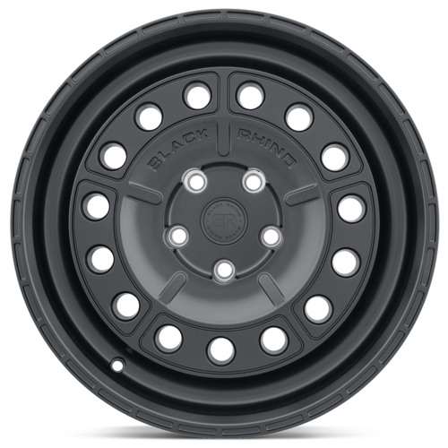 Black Rhino Unit Wheel, 17x8.0 +15 Offset 5x100, Matte Black - 1780UNT155100M56