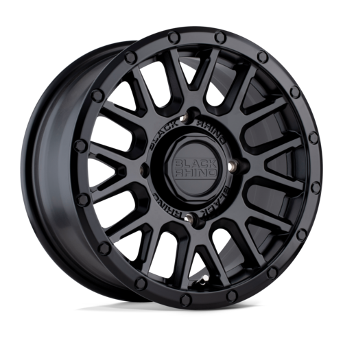 Set of 4: Black Rhino La Paz Utv Wheel, 15x7.0 +51 Offset 4x110, Matte