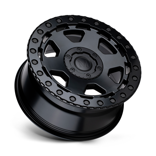 Set of 4: Mandrus Forscher Wheel, 20x9.0 +10 Offset 5x130, Matte Black - 2090FSR105130M84