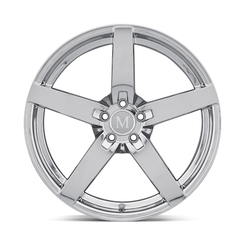 Set of 4: Mandrus Arrow Wheel, 19x9.5 +35 Offset 5x112, Chrome - 1995MAA355112C66
