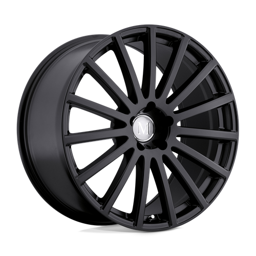 Set of 4: Mandrus Rotec Wheel, 20x9.0 +18 Offset 5x112, Matte Black - 2090MAC185112M66