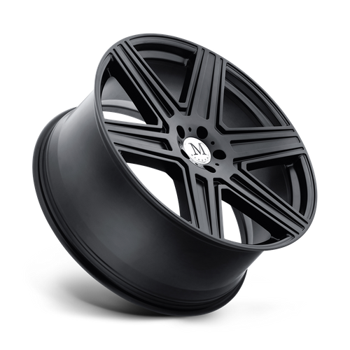 Set of 4: Mandrus Atlas Wheel, 20x9.0 +20 Offset 5x112, Matte Black - 2090MAT205112M66