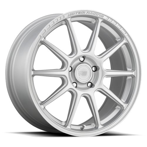 Set of 4: Motegi Mr140 Ss10 Wheel, 18x8.5 +35 Offset 5x114.3, Hyper Silver - MR14088512435