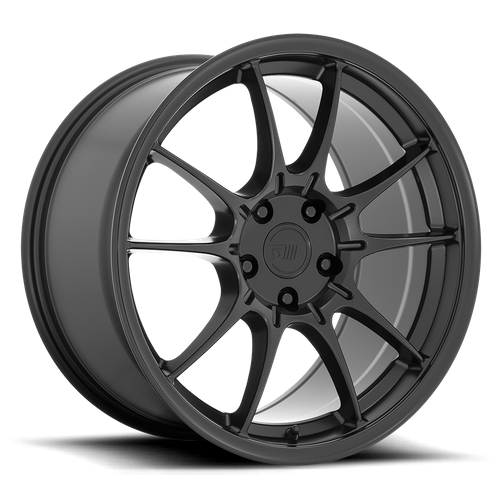 Set of 4: Motegi Mr152 Ss5 Wheel, 19x8.5 +42 Offset 5x108, Satin Black - MR15298530742
