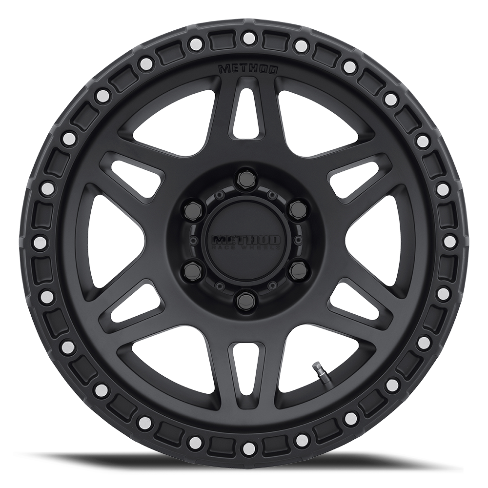 Set of 4: Method MR312 18x9 +18mm Offset 5x150 110.5mm CB Matte Black - MR31289058518