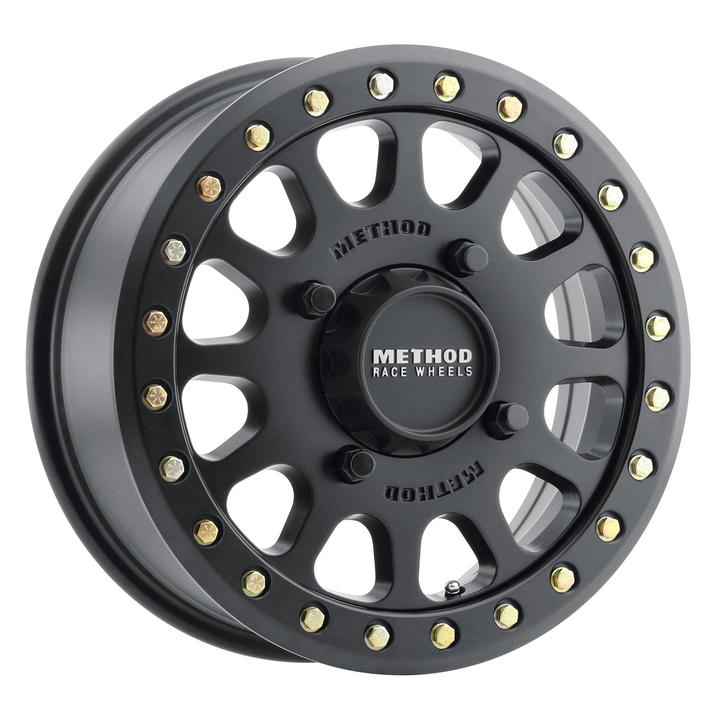 Set of 4: Method MR401 UTV Beadlock 15x7 4+3/+13mm Offset 4x156 132mm CB - MR40157046543B