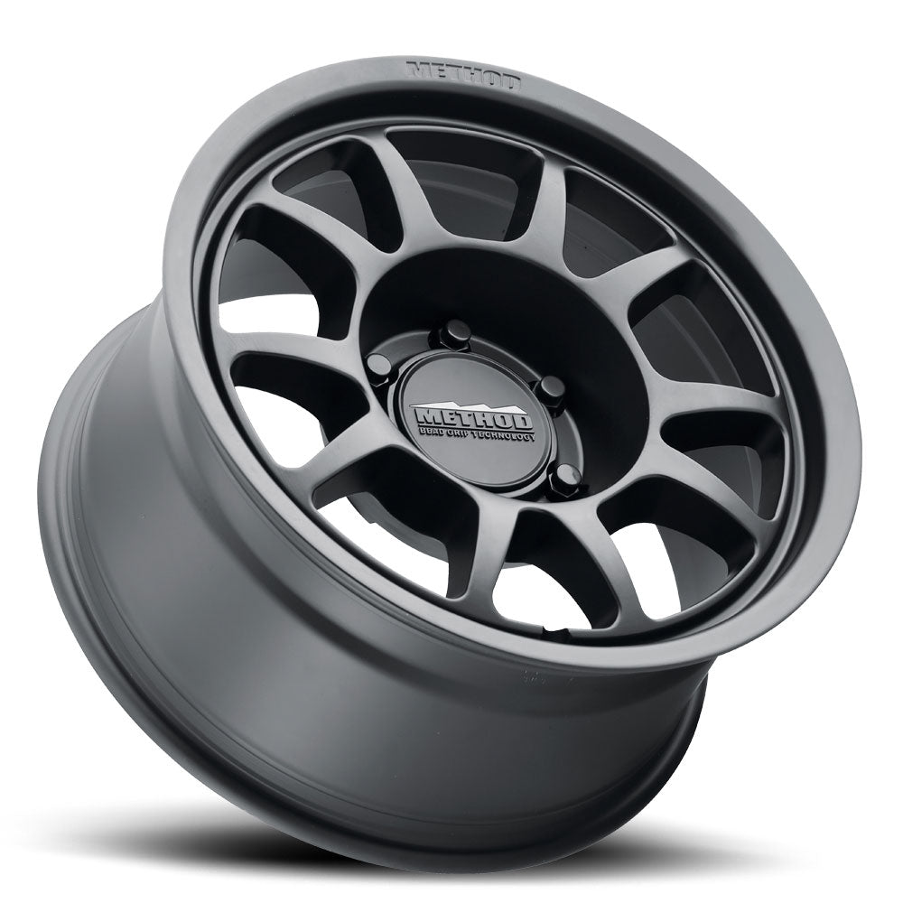 Set of 4: Method MR702 17x8.5 0mm Offset 5x150 110.5mm CB Matte Black - MR70278558500