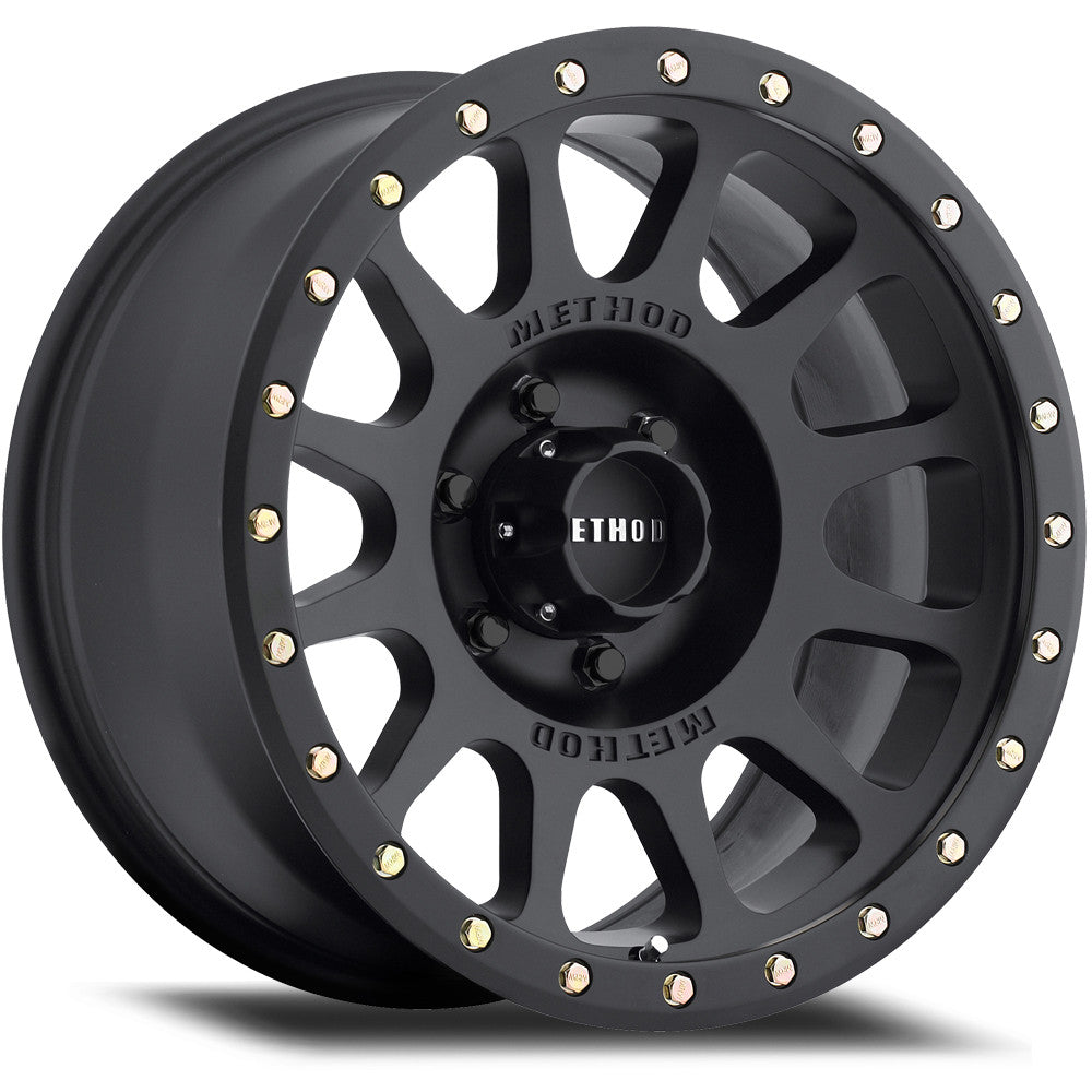 Set of 4: Method MR305 NV 18x9 -12mm Offset 6x5.5 108mm CB Matte - MR30589060512N