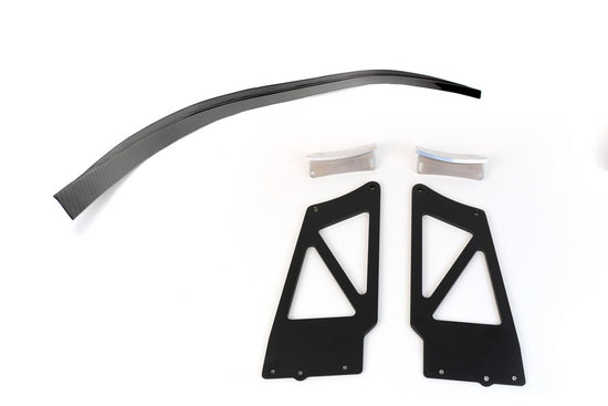 APR Performance Porsche Cayman GT4 Wing Extension Kit W/Carbon Gurney Flap - AA-545052.