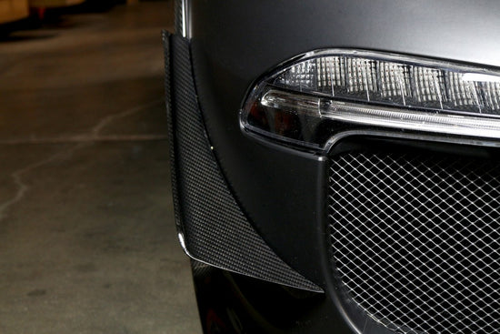 APR Performance Carbon Fiber Front Bumper Canards - AB-535008.