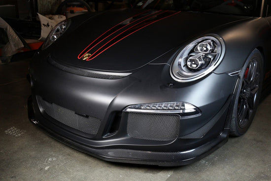 APR Performance Carbon Fiber Front Bumper Canards - AB-535008.