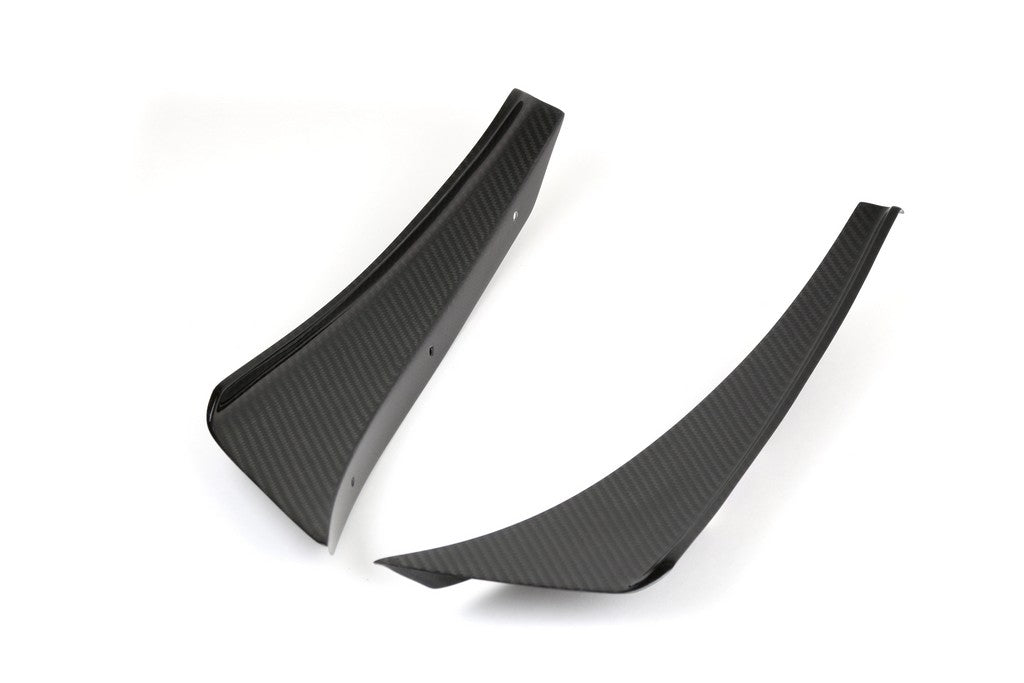 APR Performance Carbon Fiber Front Bumper Canards - AB-535008.