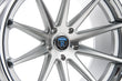 Rohana RC10 Wheel, 20X10, 5-114.3, +25, Machine Silver/Chrome Lip - RC1020105114MS25.