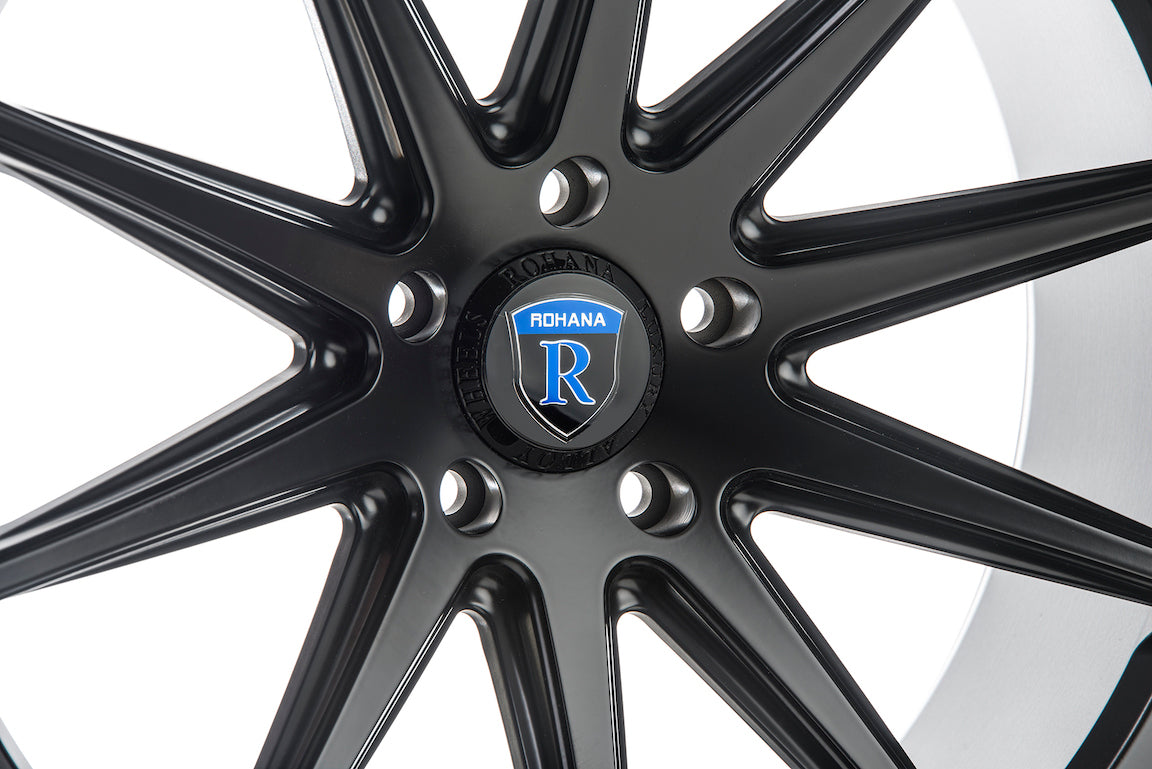 Rohana RC10 Wheel, 19X9.5, 5-120, +35, Matte Black - RC1019955120MB35.