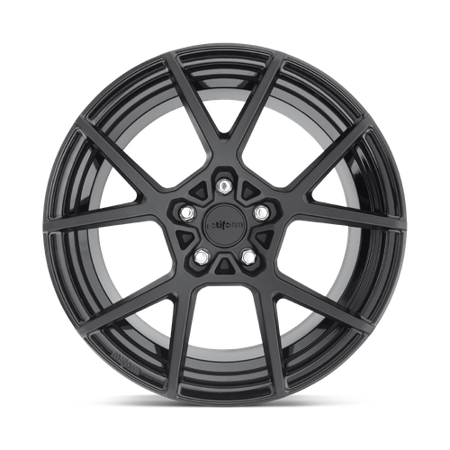 Set of 4: Rotiform R139 Kps Wheel, 18x9.5 +35 Offset 5x100, Matte Black - R139189579+35