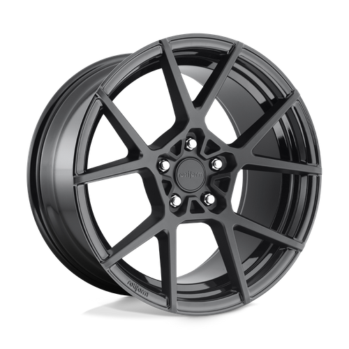 Set of 4: Rotiform R139 Kps Wheel, 18x9.5 +35 Offset 5x100, Matte Black - R139189579+35