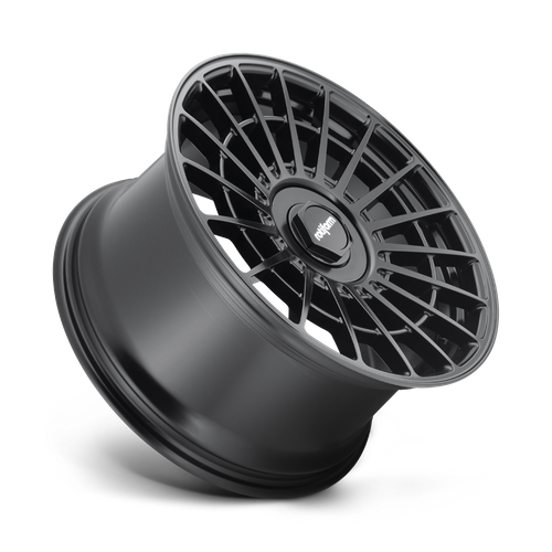 Rotiform R142 Las R Wheel, 19x8.5 +35 Offset 5x112/5x114.3, Matte Black - R142198507+35