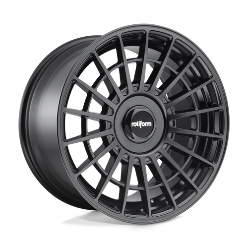 Rotiform R142 Las R Wheel, 19x8.5 +35 Offset 5x112/5x114.3, Matte Black - R142198507+35