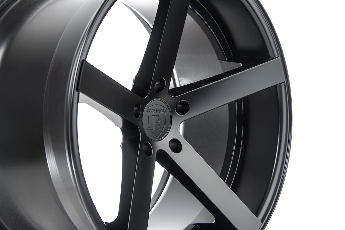 Rohana RC22 Wheel, 20X10, 5-114.3, +40, Matte Black - RC2220105114MB40.