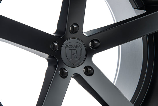 Rohana RC22 Wheel, 20X10, 5-114.3, +40, Matte Black - RC2220105114MB40.