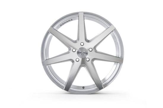 Rohana RC7 Wheel, 20X10, 5-112, +33, Machine Silver - RC720105112MS33.