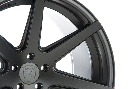 Rohana RC7 Wheel, 20X10, 5-120, +25, Matte Graphite - RC720105120MG25.
