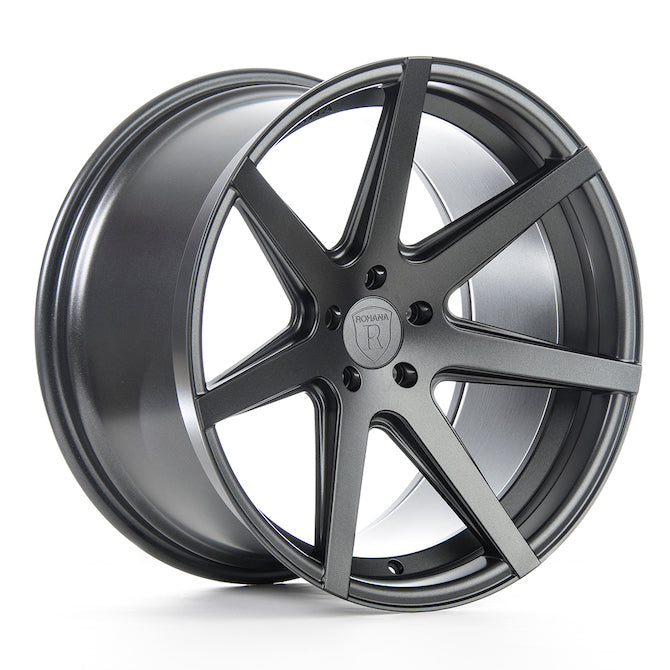 Rohana RC7 Wheel, 20X10, 5-120, +25, Matte Graphite - RC720105120MG25.