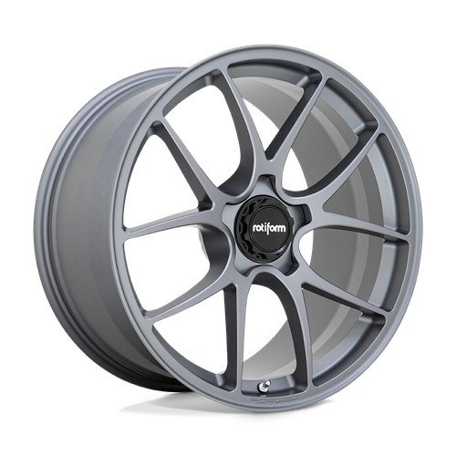 Set of 4: Rotiform R901 Ltn Wheel, 20x11.0 +60 Offset 5x130, Satin Titanium - R901201163+60T