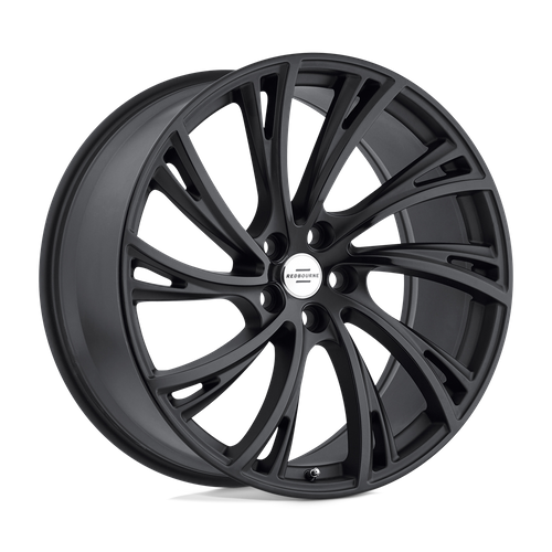 Set of 4: RedBourne Noble Wheel, 22x10.0 +37 Offset 5x120, Matte Black - 2210RDB375120M72L