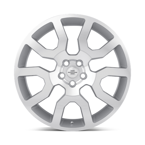 Set of 4: RedBourne Hercules Wheel, 22x10.0 +37 Offset 5x120, Silver W/ Mirror Cut Face - 2210RHE375120S72