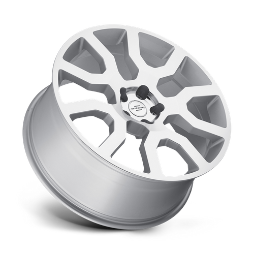 Set of 4: RedBourne Hercules Wheel, 22x10.0 +37 Offset 5x120, Silver W/ Mirror Cut Face - 2210RHE375120S72