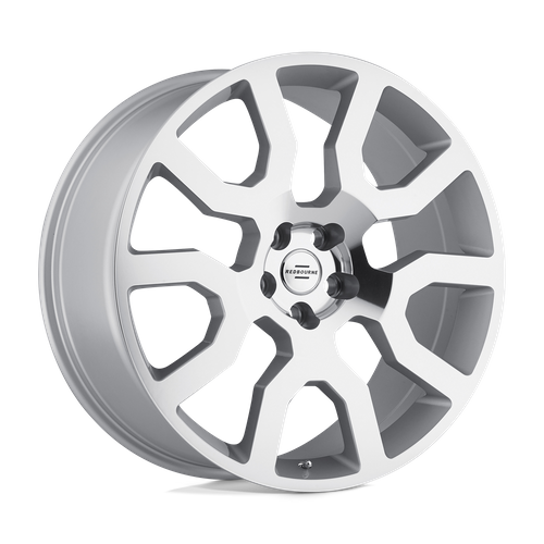 Set of 4: RedBourne Hercules Wheel, 22x10.0 +37 Offset 5x120, Silver W/ Mirror Cut Face - 2210RHE375120S72