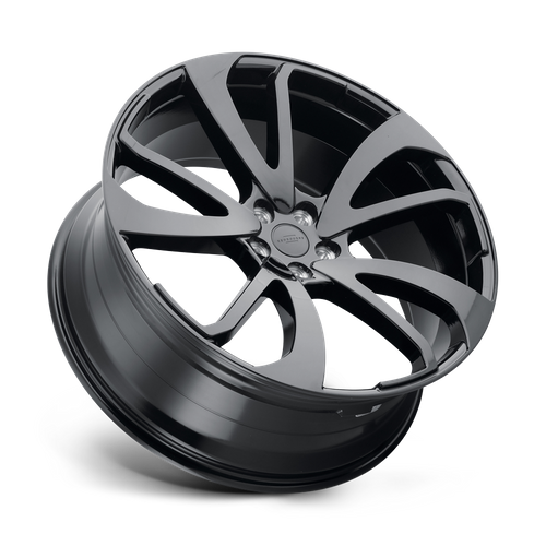 Set of 4: RedBourne Vincent Wheel, 22x10.5 +32 Offset 5x120, Gloss Black Directional - 2205VCT325120B72R