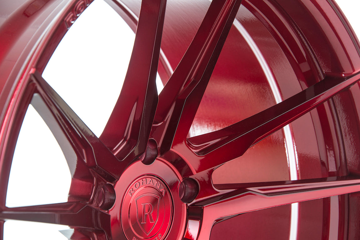 Rohana RFX2 Wheel, 20X9, 5-114.3, +35, Gloss Red - RFX22095114R35.