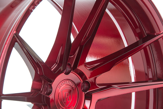 Rohana RFX2 Wheel, 20X9, 5-114.3, +35, Gloss Red - RFX22095114R35.