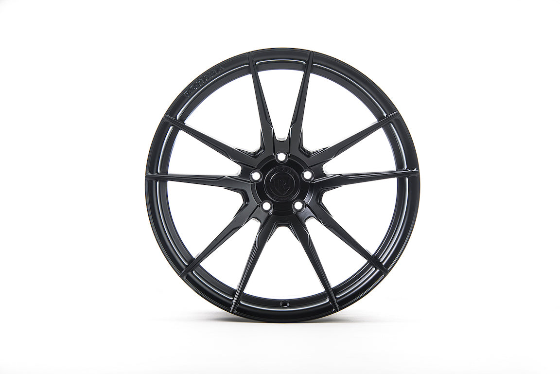 Rohana RFX2 Wheel, 20X10, 5-120, +25, Matte Black - RFX220105120MB25.