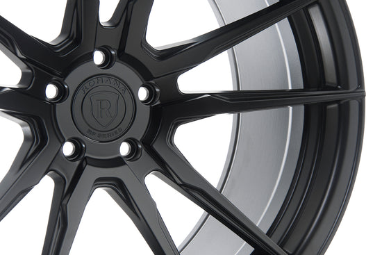 Rohana RFX2 Wheel, 20X10, 5-120, +25, Matte Black - RFX220105120MB25.
