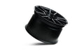 Rohana RFX2 Wheel, 20X10, 5-120, +25, Matte Black - RFX220105120MB25.