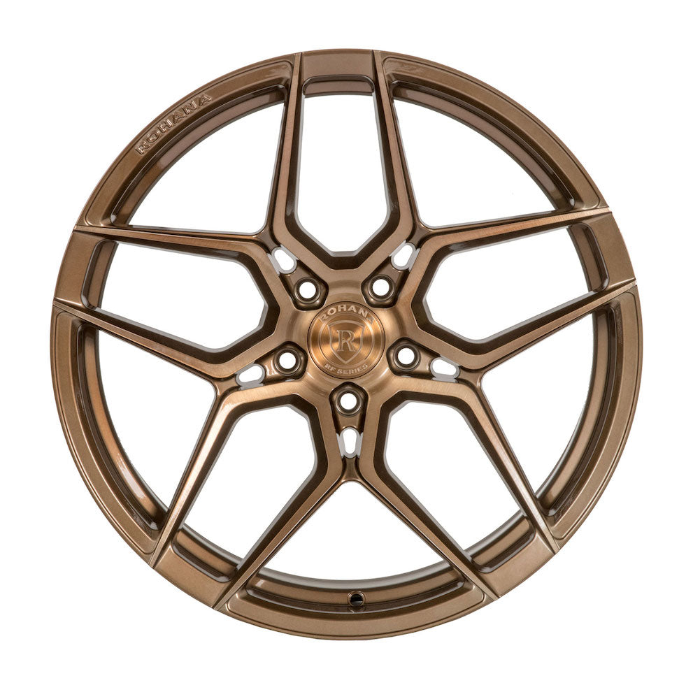 Rohana RFX11 Wheel, 22X9, 5-115, +15, Brushed Bronze - RFX112295115BZ15.