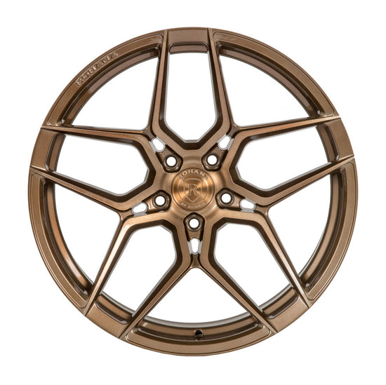 Rohana RFX11 Wheel, 22X9, 5-115, +15, Brushed Bronze - RFX112295115BZ15.