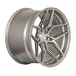 Rohana RFX11 Wheel, 19X8.5, 5-112, +42, Brushed Titanium - RFX1119855112BT42.