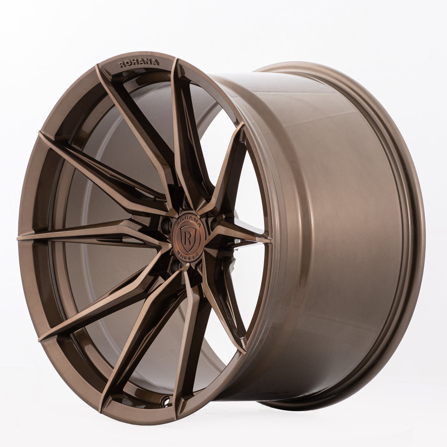 Rohana RFX13 Wheel, 20X10, 5-114.3, +40, Brushed Bronze - RFX1320105114BZ40.