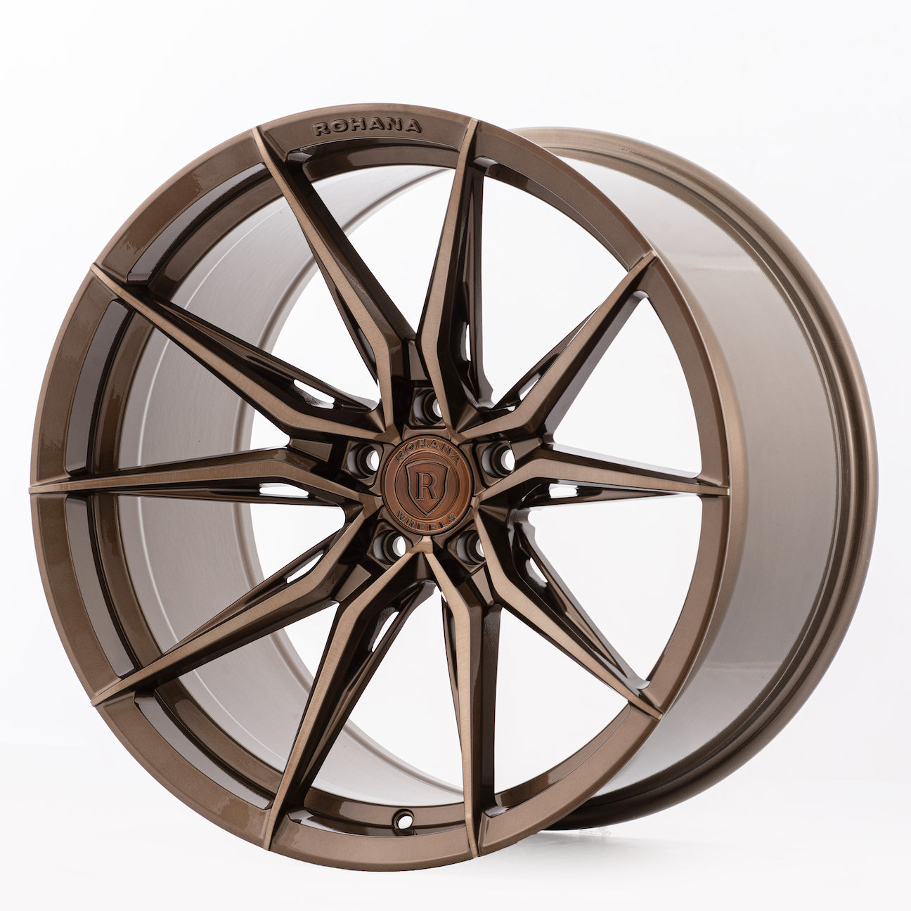 Rohana RFX13 Wheel, 20X10, 5-114.3, +40, Brushed Bronze - RFX1320105114BZ40.