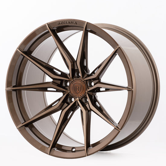 Rohana RFX13 Wheel, 20X10, 5-114.3, +40, Brushed Bronze - RFX1320105114BZ40.