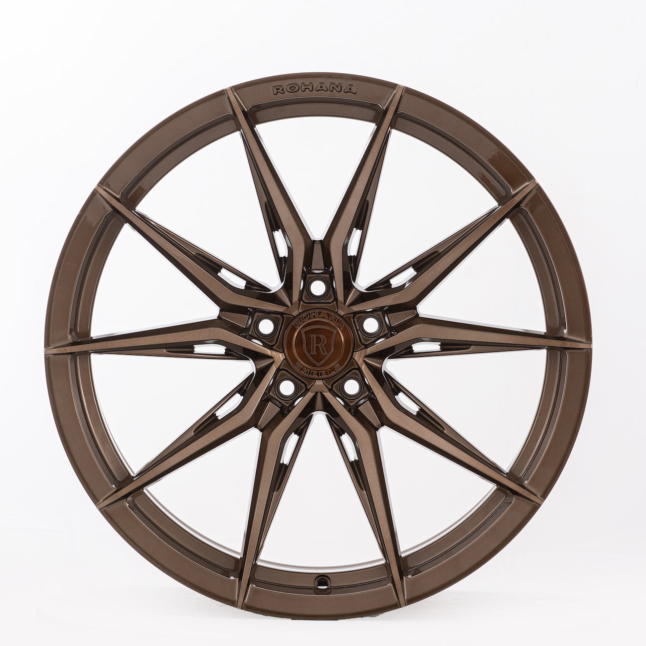 Rohana RFX13 Wheel, 20X10, 5-114.3, +40, Brushed Bronze - RFX1320105114BZ40.